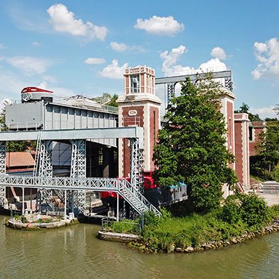 L'Ascenceur à Bateau des Fontinettes >> ARQUES